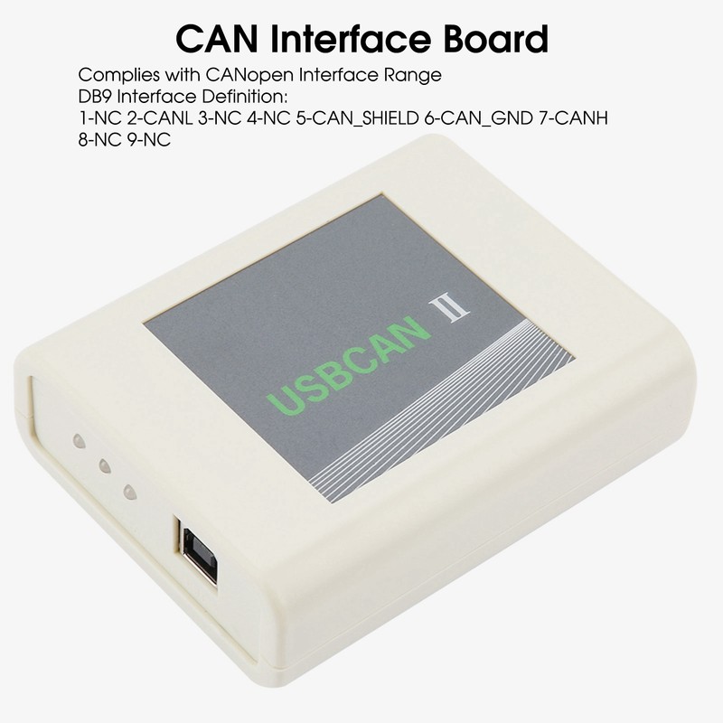 USBCAN II Industrial Grade High Speed Dual Channel Debugger Support