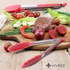 MEKBOK Kitchen Tongs Set - Salad & Grill Stainless Steel