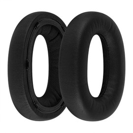 Geekria Elite Sheepskin Replacement Ear Pads for Bowers & Wilkins B&W PX7 Headphones Ear Cushions, Repair Parts (Black)