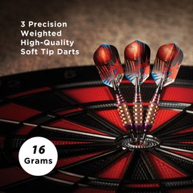 Viper Atomic Bee Soft Tip Darts, Purple, 16 Grams