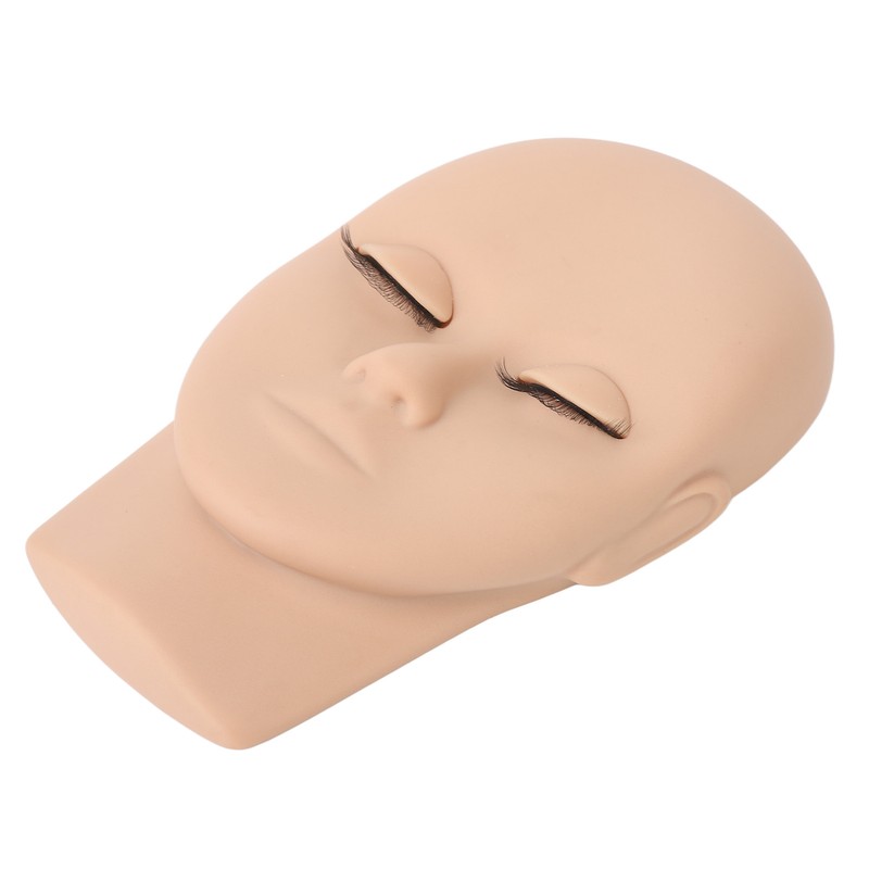 Lash Mannequin Head Makeup Eyelash Extension Practice Doll Head with