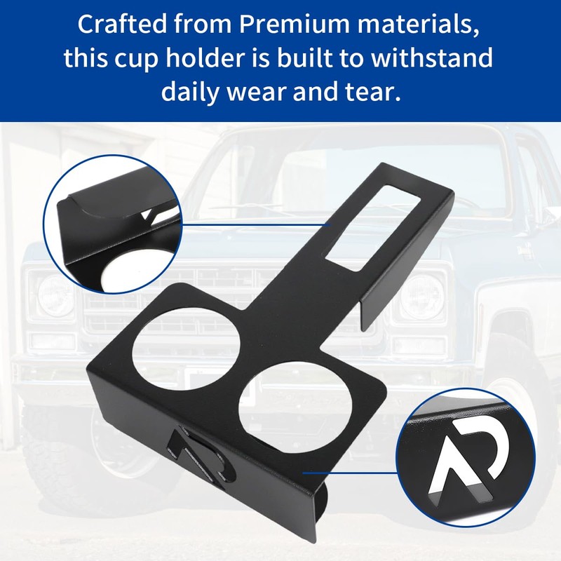 Cup Holder for Chevy for GMC Truck Square Body 1973-1987