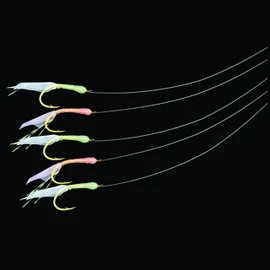 Mustad USR09-SPR-6-1 Up Sabiki Rig Shrimp Poly Fishing Terminal Tackle (1 Pack), Multicolor, Size 6