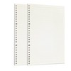 Zelten 2 Pack B5 120 Sheets/240 Pages Lined Loose Leaf