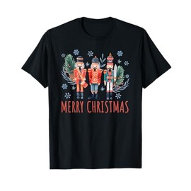Merry Christmas Nutcracker Ballet Festive Xmas Men Women T-Shirt