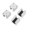 SBR20UU Linear Bearings, 20 mm Aluminium Open Linear Ball Bearings,