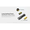 Nitecore MT1C PRO Compact Everyday Carry Flashlight- 1,000 Lumens w/