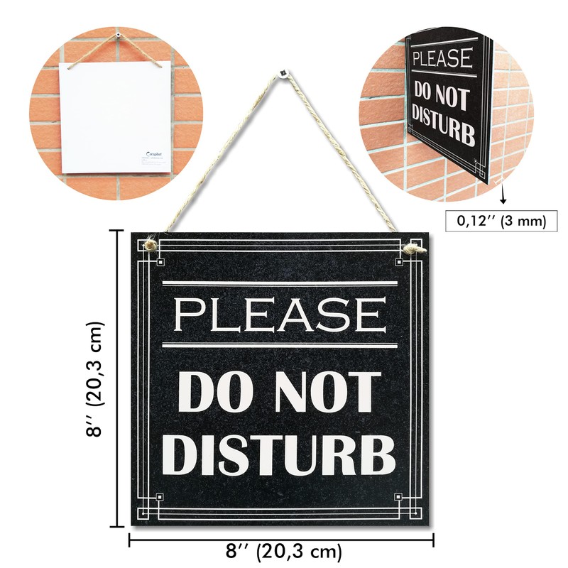 CARISPIBET Please don't disturb | practical informative sign, office, work