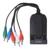 Z10AS RGB Component HDMI-Compatible Video R/L Audio to YPBPR Converter