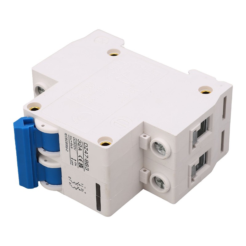 2P Type B Circuit Breaker 4000A Breaking Capacity Solar PV