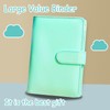 A5 Ring Binder, 6 Ring PU Leather Loose Leaf Notebook