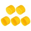 sourcing map 5pcs Rubber End Caps 75mm(3 Inch) ID Vinyl