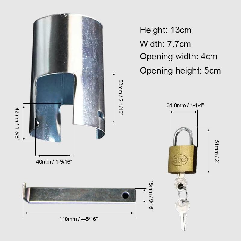 Outdoor Tap Cover, Faucet Lock and Multifunctional Protective Lid for