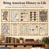 gisgfim 20PCS US History Posters Set US Government and Civics