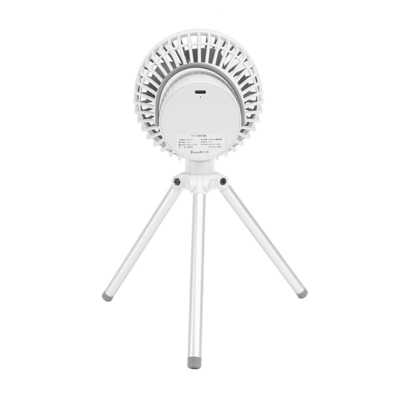 Outdoor Camping Fan 2000mAh Mini Outdoor Multifunctional Camping Tripod Fan