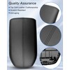 Qnbes Central Console Armrest Storage Lid Cover Fit for Toyota