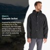MARMOT Men's Cascade Waterproof Rain Jacket, Black, Medium