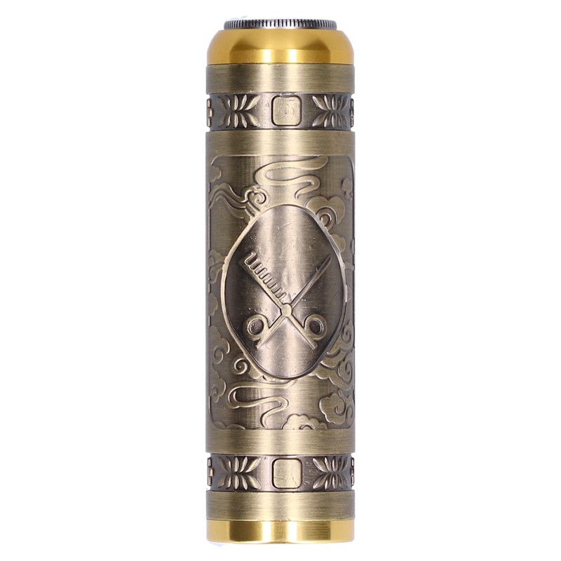 Portable Electric Shaver Bronze Stainless Steel Razor USB Charging Electric