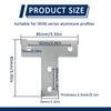 4 Pcs 3030 Series T Shaped Bracket Corner Brace,T Shaped