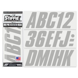 STIFFIE Shift SH17 Silver Boat PWC ID Numbers Decals Registration Sticker