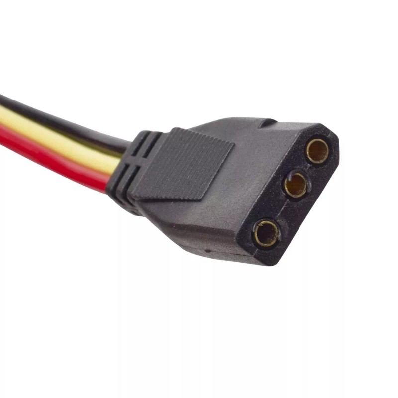 RoadPro RPPSCBH-3CP 3-Pin Plug/12V Plug Fused Replacement CB Power Cord