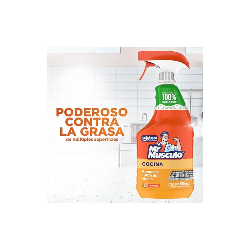 Mr Musculo Pato DESENGRASANTE NARANJA 650ML