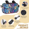 BOLGRLONG Bike Handlebar Bag, Waterproof Front Mount Bicycle Bag Converts