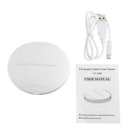 Ultrasonic Contact Lens Auto Cleaner Eye Protein Cleaning Case with USB