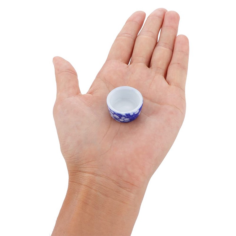 DQITJ 9 Pcs Spider Micro Ceramic Water Bowl, Hermit Crab