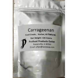 Cpkelco  Carrageenan 100 grams, GENU® texturizer type MB-150F, gums, texture