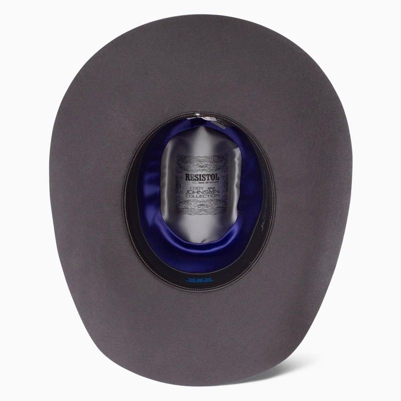 Resistol Men's Cattleman Wool Western Hat Grey 7 3/8