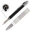 ONLINE 4-Color Ballpoint Pen Carbon │ Multifunctional biro │ Four