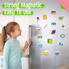 50 PCS Magic E Object Magnets, Magnetic Thickened Fridge Magnets