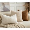 Joyouth Pack of 2 Curly Teddy Wool Faux Fur Throw