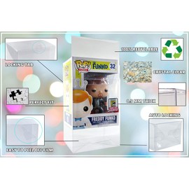 Malko Pop Protector 0.5 mm Thick Plastic Case for Vinyl Figures (20 Count)