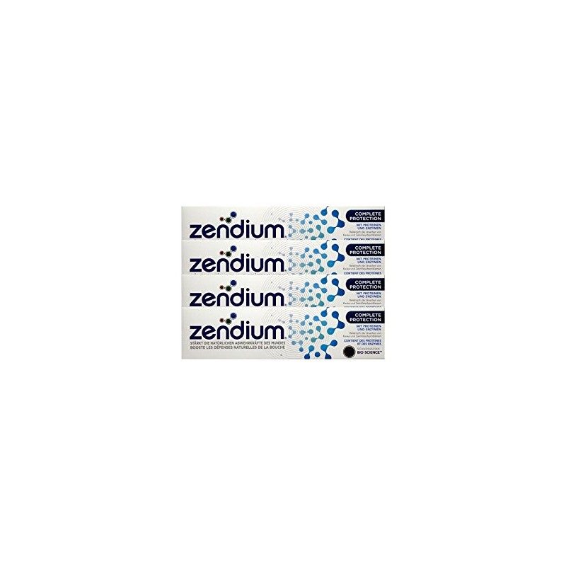 4x Zendium Complete Protection with Proteins and Enzymes 75 ml