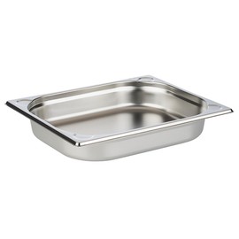 APS 81209 GN-Behälter 1/2, Gastronormbehälter Edelstahl/Abmessungen 265 x 325 mm/Höhe 55 mm/Volumen 2,8 Liter