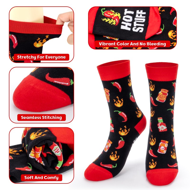 A AIFAMY Christmas Socks for Women Men Novelty Socks for