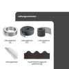 PVC Cladding Profile Eaves Ventilation – Fassade Wave 87.3 cm,
