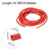 uxcell Edge Trim Red U Shape Edge Protector Rubber with