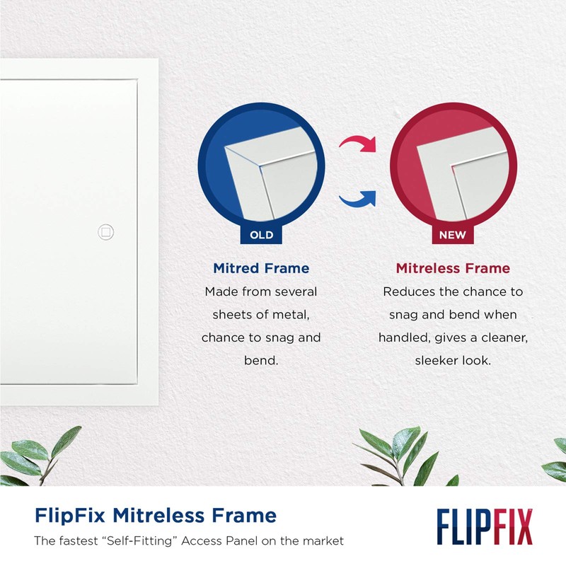 FlipFix Metal Access Panel - Picture Frame - Non Fire