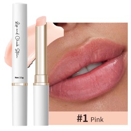 Colour Changing Lip Balm, pH Colour Changing Lipstick, Moisturising Crystal Jelly Coloured Tinted Lip Balm, Lip Care Essentials for Dry Lips (Pink)