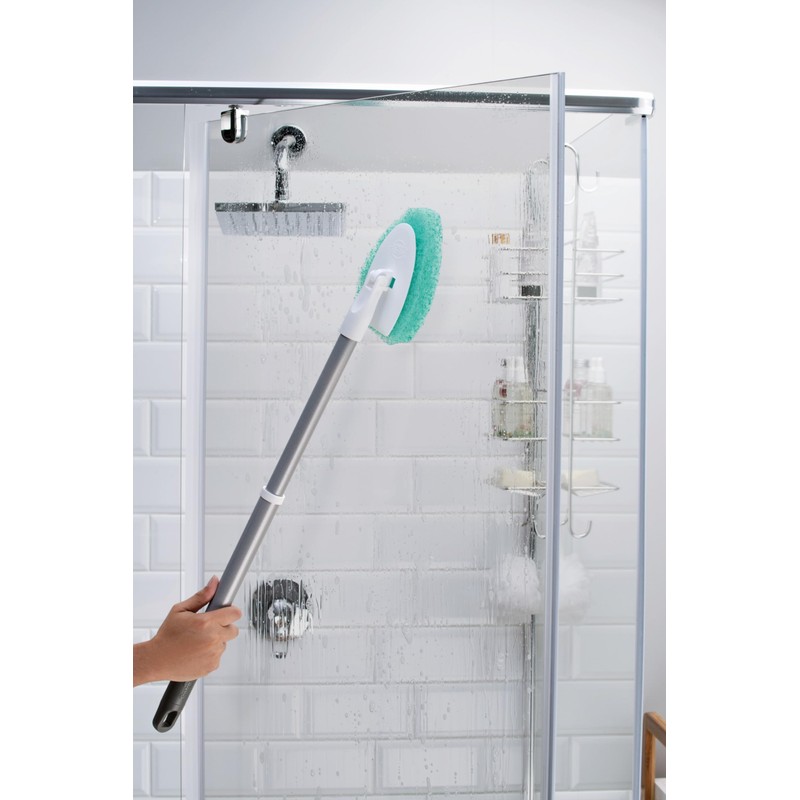 Scotch-Brite Extendable Tub & Tile Scrubber Kit, Includes 1 Handle