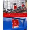 Sliding Grain Gate-9"x9", Heavy Duty Steel Grain Bin Slide Gate