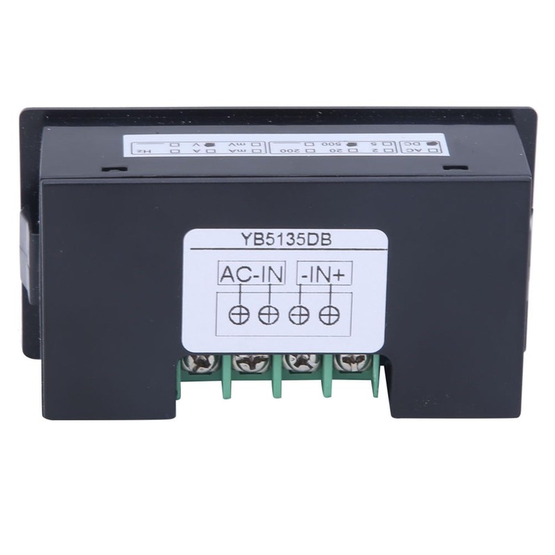 YB5135DB Digital Voltage Voltmeter LCD Display Tester Meter AC100 240V