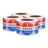Hycodest Voted Stickers Round Labels Voted Label Sticker, 500 Stickers,