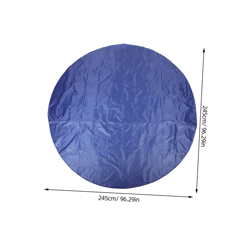 Kisangel Pool Cover Garden Inflatable Pool Safety Protective Cap Weatherproof