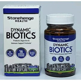 Stonehenge Health Dynamic Biotics Probiotic Digestive 30 Capsules Exp. 01/2026