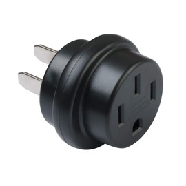 Progressive Industries 50 Amp Extension Plug, Black,Silver