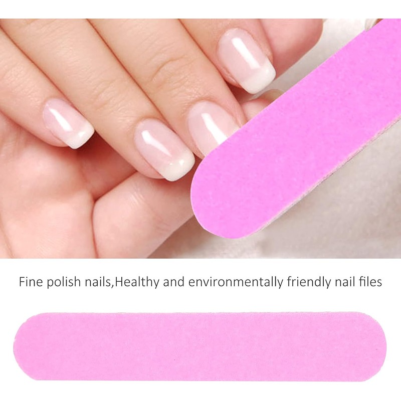 100 Piezas de Limas de Uñas - Lima de Pulido